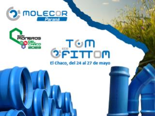 Molecor estará presente en Expo Pioneros del Chaco Molecor estará presente en Expo Pioneros del Chaco