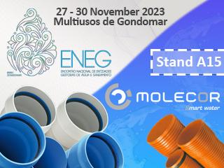 Molecor presents its latest product innovations at ENEG 2023