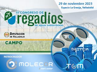 Molecor, empresa patrocinadora del III Congreso de Regadíos con aguas subterránea Molecor, empresa patrocinadora del III Congreso de Regadíos con aguas subterránea