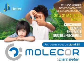 Molecor estará en el Congreso Untec de Nancy (Francia)