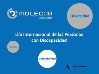 Molecor colabora en el Día Internacional de las Personas con Discapacidad