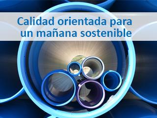 Molecor, calidad orientada para un mañana sostenible Molecor, calidad orientada para un mañana sostenible