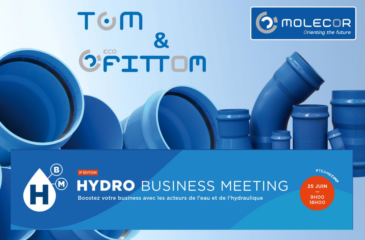 Molecor estará presente en la 1ª convención "Hydro Business Meeting" el 5 de junio de 2019 en Marsella, Francia