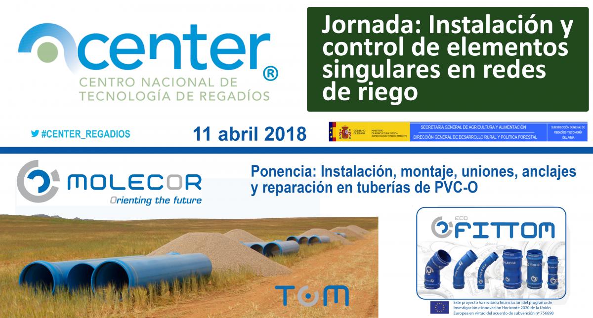 Molecor_Jornada en centro nacional de tecnología de regadíos