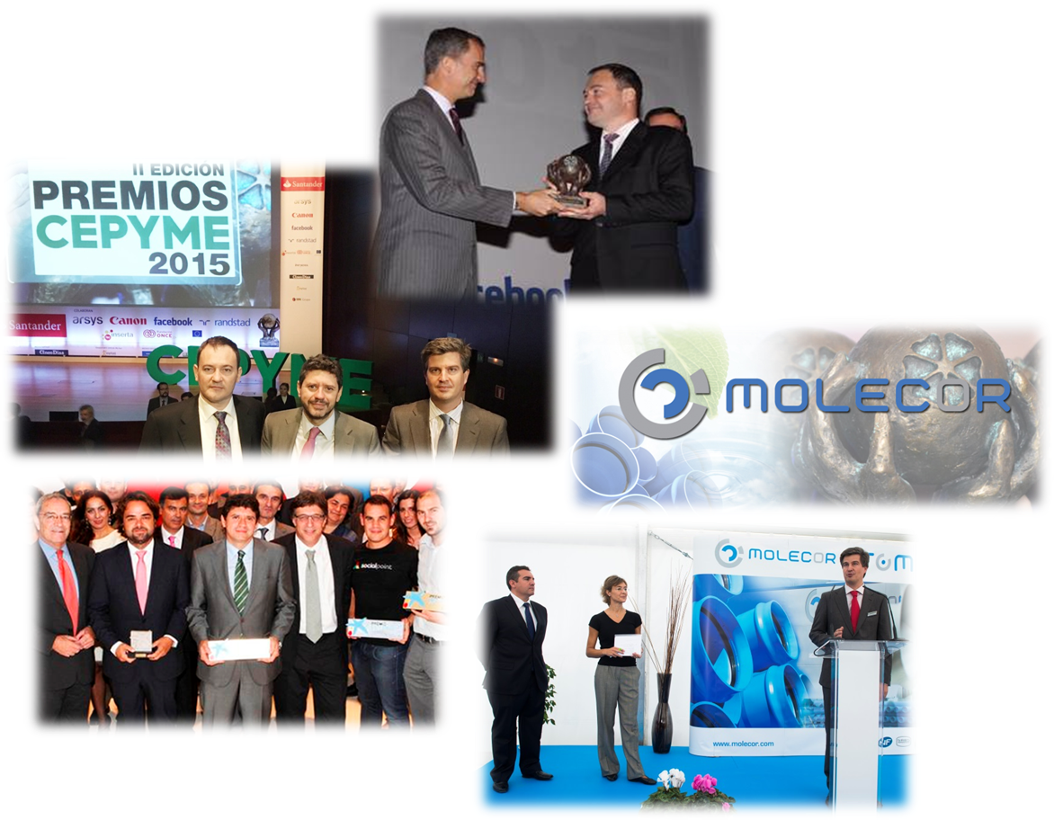 Premios recibidos por Molecor