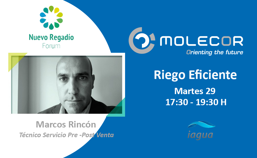 Molecor, Silver Sponsor en el Nuevo Regadío Forum organizado por iAgua