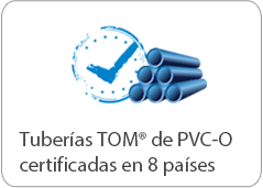 Tuberías TOM de PVC