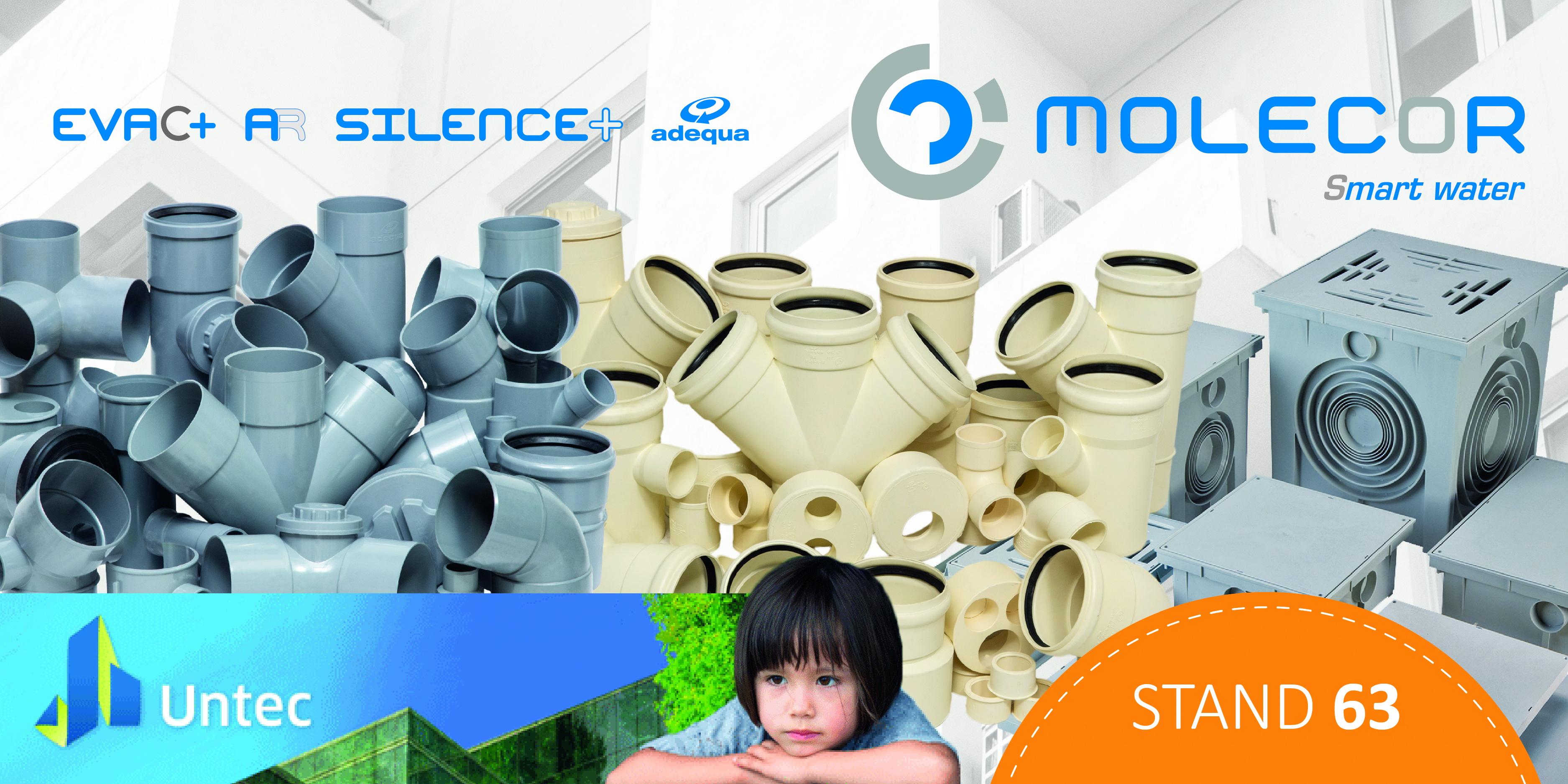 Molecor sera au stand 63 du Congrès de l’Untec de Nancy