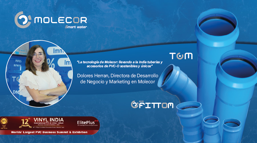 Molecor: Liderando la Innovación en PVC-O en la 12ª Cumbre Internacional Vinyl India 2025