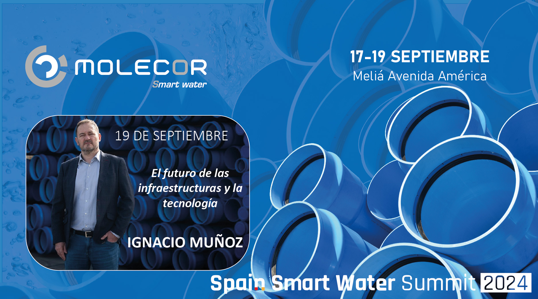 iAgua Molecor Spain Smart Water Summit