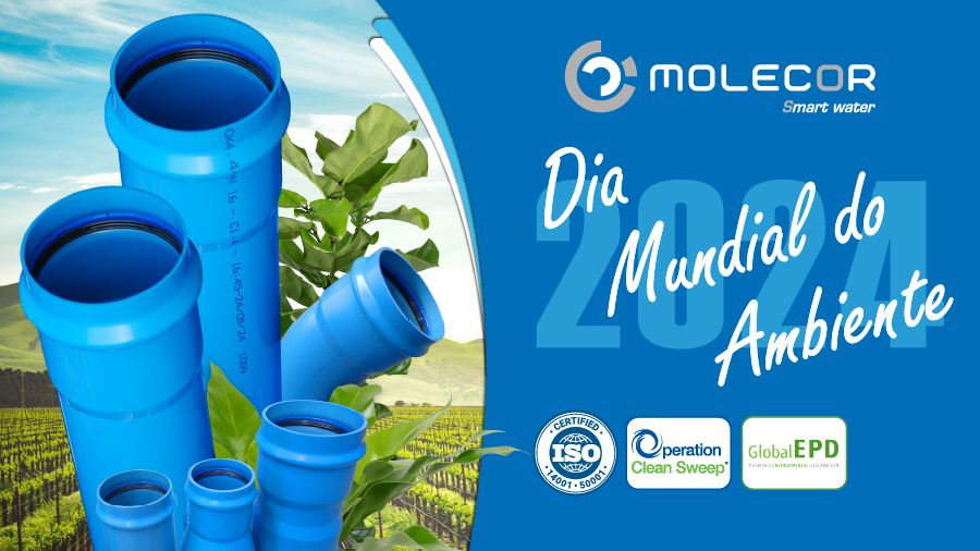 A Molecor reafirma o seu compromisso ambiental com o planeta