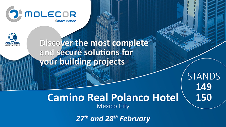 Molecor, present at Expo Real Estate Mexico 2024 AR and EVAC+