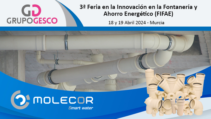 Molecor presente en la 3ª Feria en la innovación en la fontanería y ahorro energético (FIFAE)