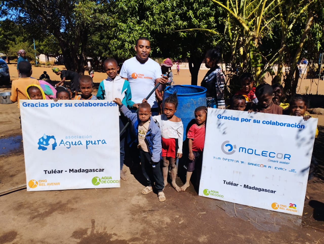 Molecor coopera en la mejora de comunidades desfavorecidas en Madagascar