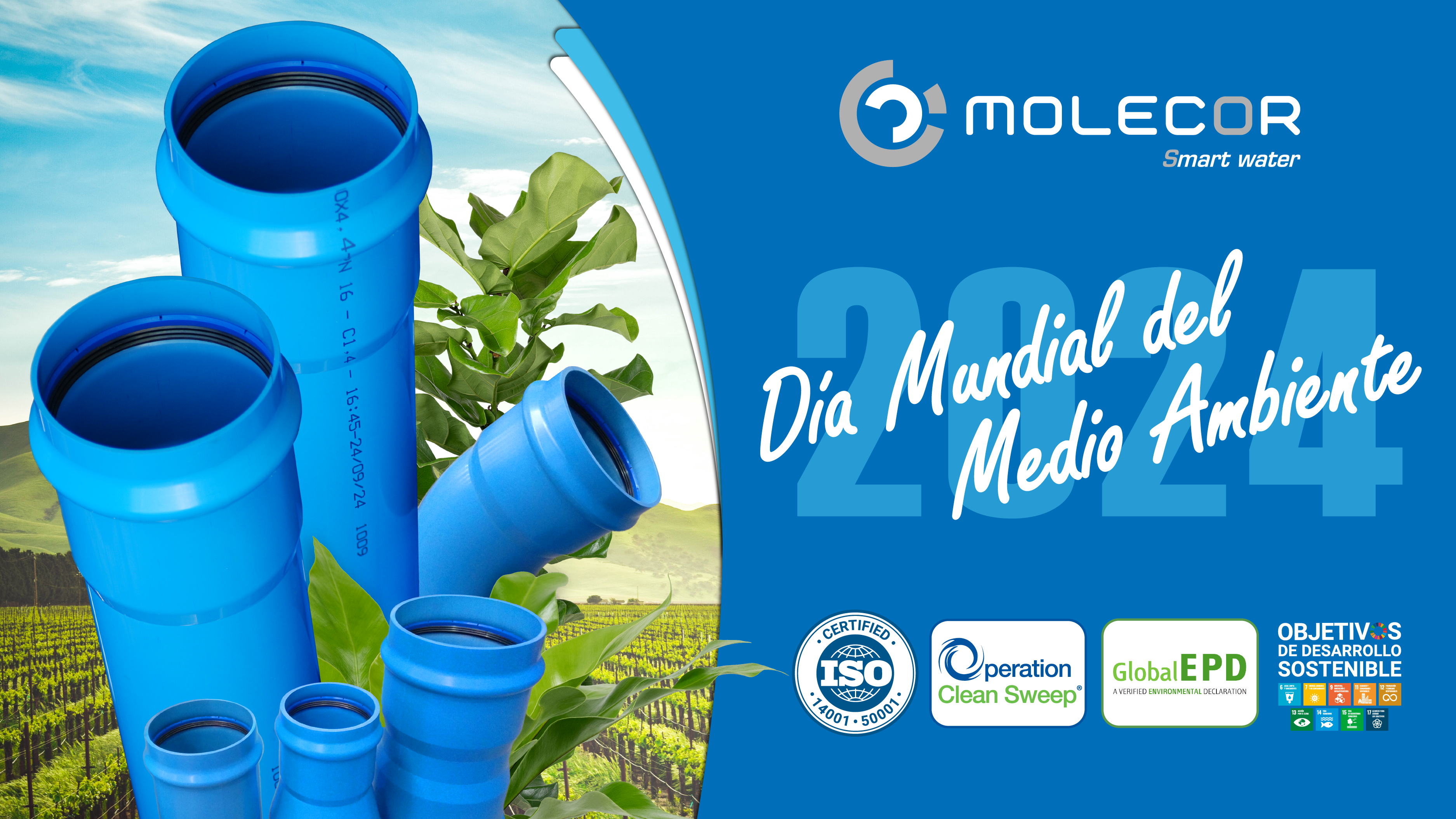 Molecor se reafirma en su compromiso ambiental con el planeta