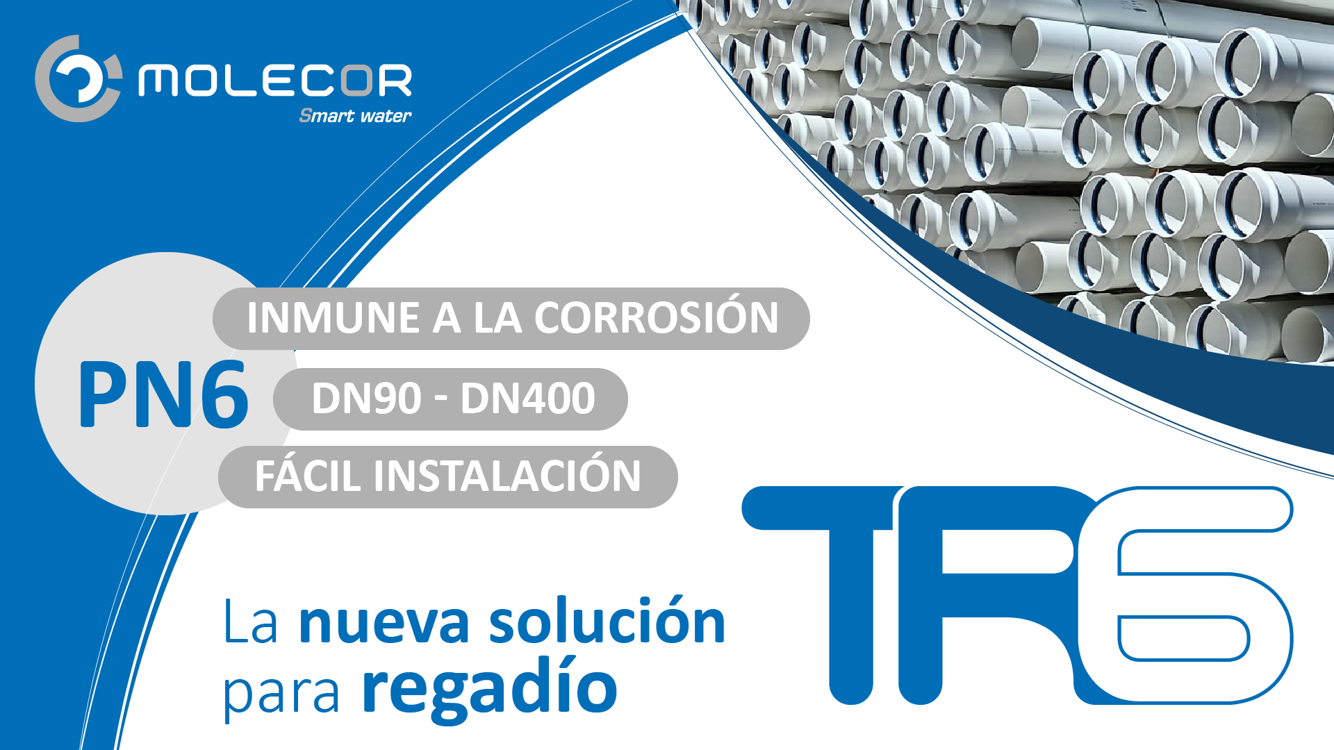 TR6, la nueva tubería orientada que revolucionará el sector del regadío