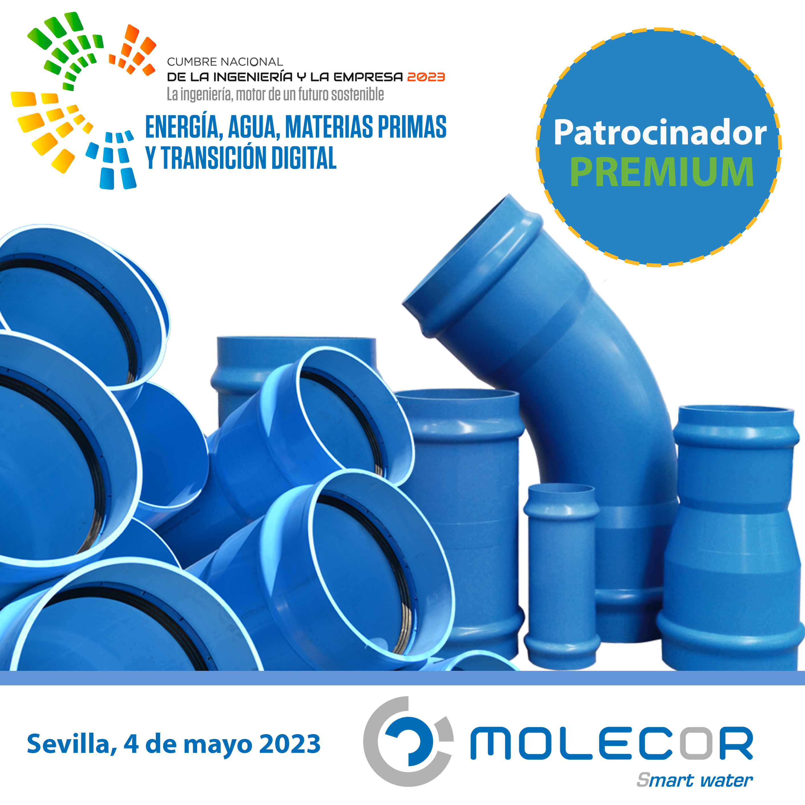 Molecor participará en la Cumbre de la Ingeniería y la Empresa 2023