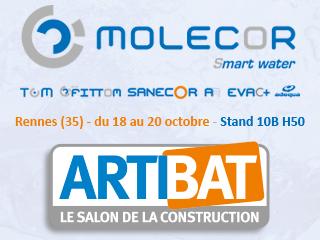 Molecor will be present for the first time in Artibat
