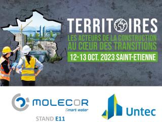 Molecor estará presente en la feria Untec de Saint-Étienne (Francia) los días 12 y 13 de octubre Molecor estará presente en la feria Untec de Saint-Étienne (Francia) los días 12 y 13 de octubre