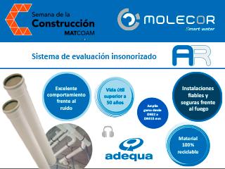 Molecor, presente en la I Semana de la Construcción MATCOAM Molecor, presente en la I Semana de la Construcción MATCOAM