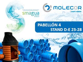 Molecor ya prepara su asistencia a SMAGUA 2023