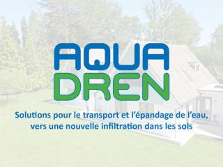 AQUADREN®, idéal pour l’épandage et le transport de l’eau usée