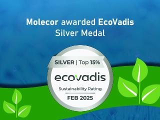 Molecor awarded EcoVadis Silver Medal for its commitment to sustainability