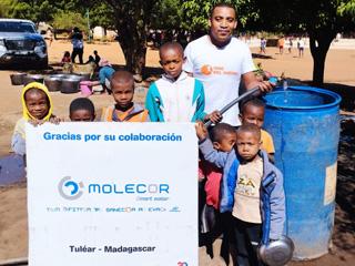Molecor coopère à l´amélioration des communautés défavorisées à Madagascar Molecor coopère à l´amélioration des communautés défavorisées à Madagascar
