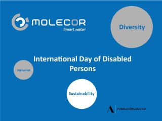 Molecor collaborates in the International Day of People with Disabilities