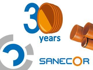 Molecor Sanecor® pipe celebrates 30 years Molecor Sanecor® pipe celebrates 30 years
