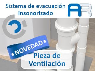 Molecor lanza al mercado su nueva pieza de ventilación del Sistema Insonorizado AR® Molecor lanza al mercado su nueva pieza de ventilación del Sistema Insonorizado AR®