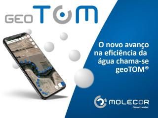 O novo avanço na eficiência da água chama-se geoTOM®